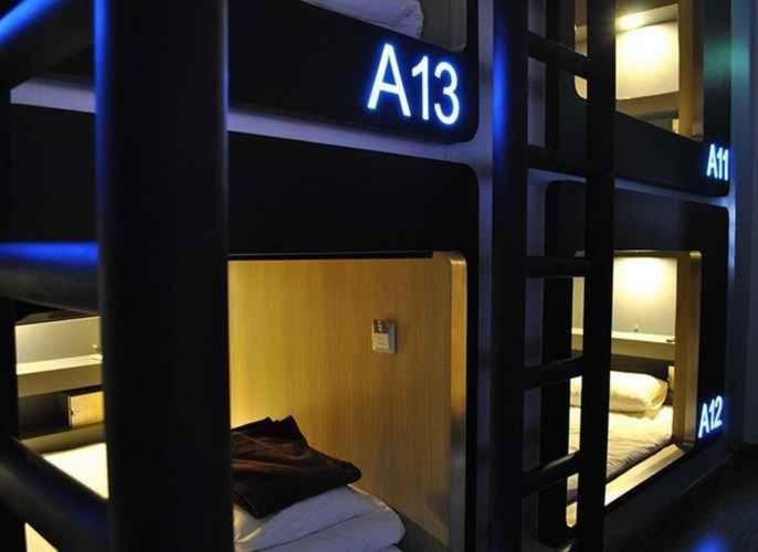 Mybed Ratchada Hotel Bangkok Exterior foto