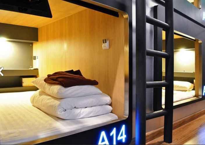 Mybed Ratchada Hotel Bangkok Exterior foto