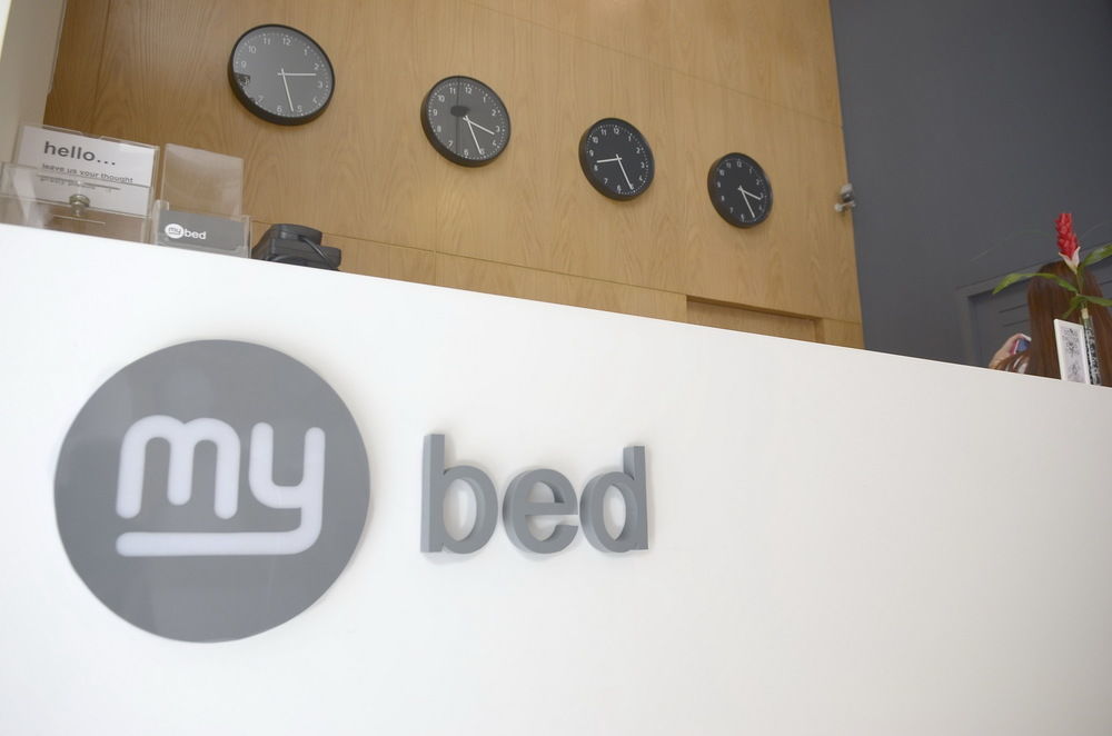 Mybed Ratchada Hotel Bangkok Exterior foto